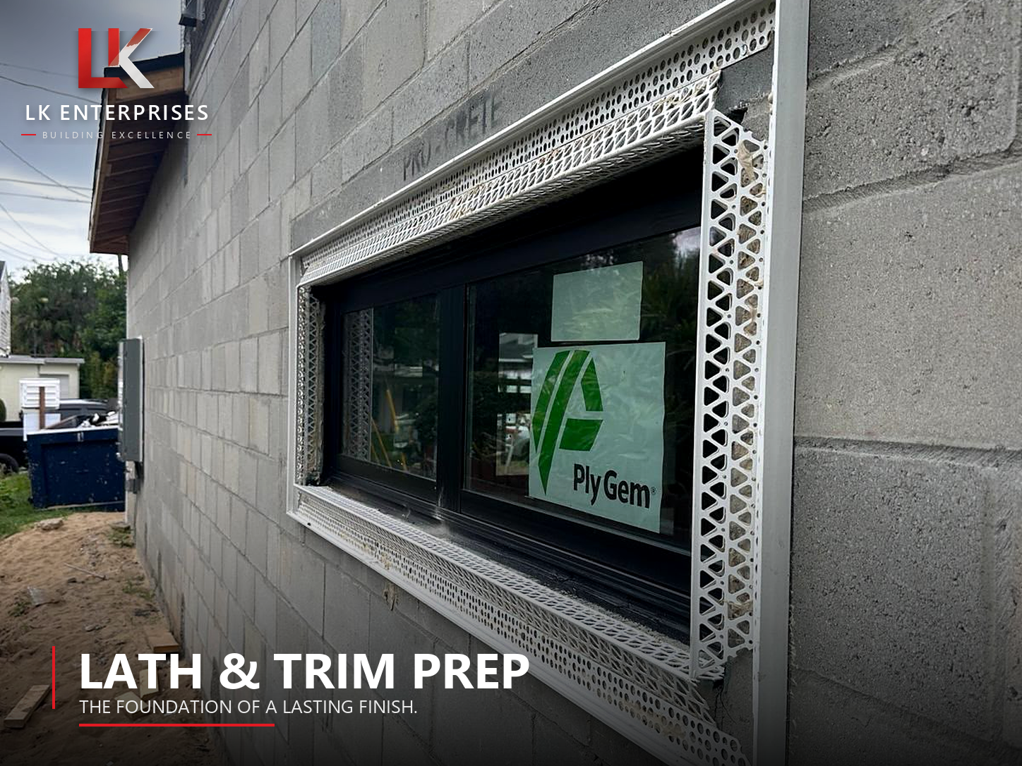 Lath & Trim Prep