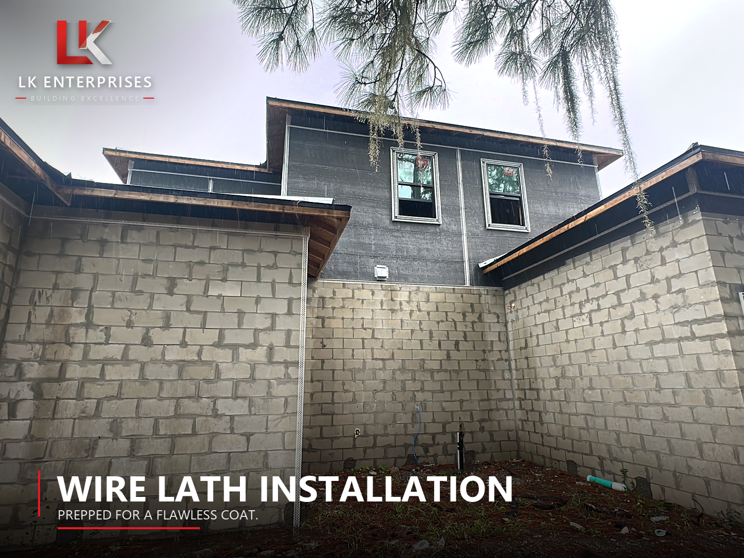 Wire Lath Installation